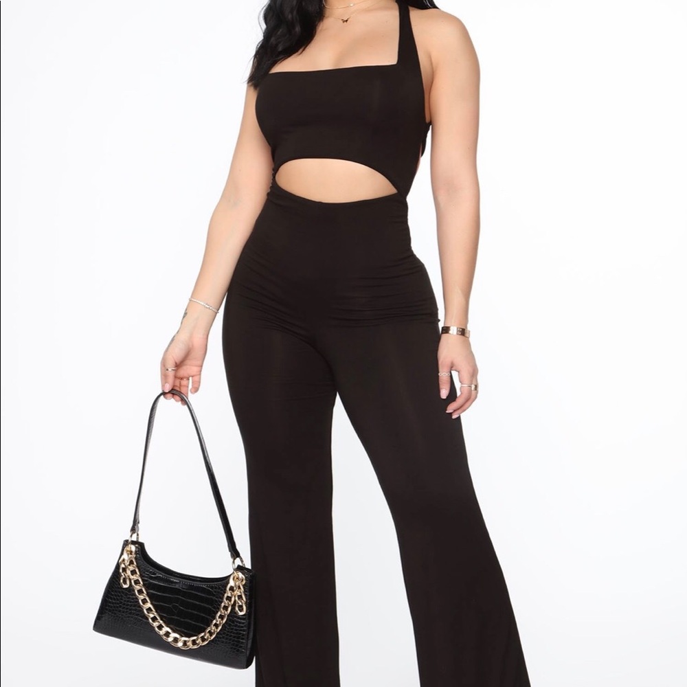 Black jumpsuit